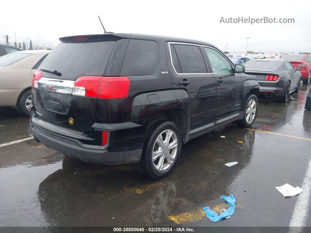 2017 Gmc Terrain Sle-1 Black vin: 2GKALMEK2H6133492