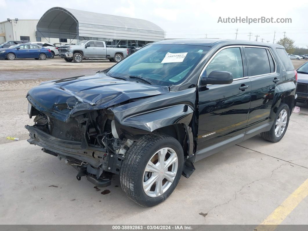 2017 Gmc Terrain Sle-1 Black vin: 2GKALMEK2H6272120