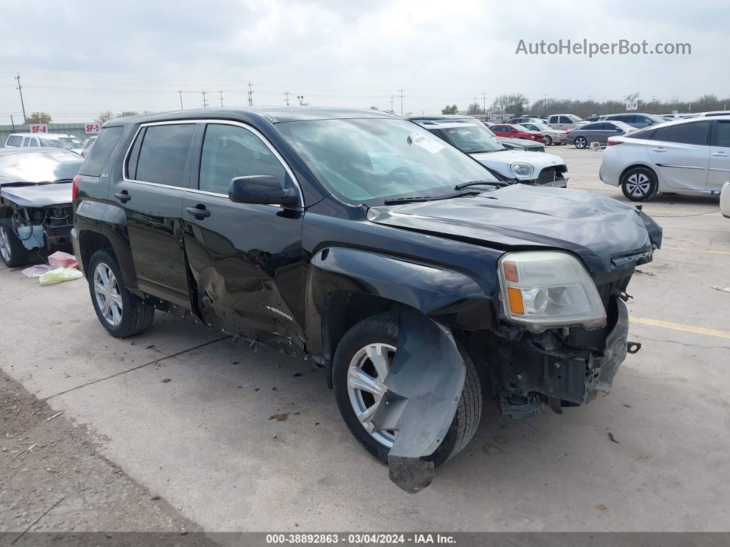 2017 Gmc Terrain Sle-1 Black vin: 2GKALMEK2H6272120