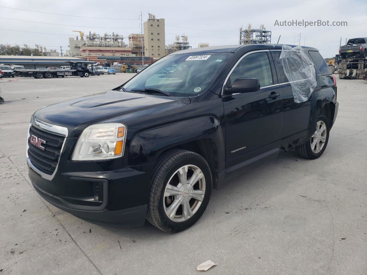 2017 Gmc Terrain Sle Black vin: 2GKALMEK2H6334146