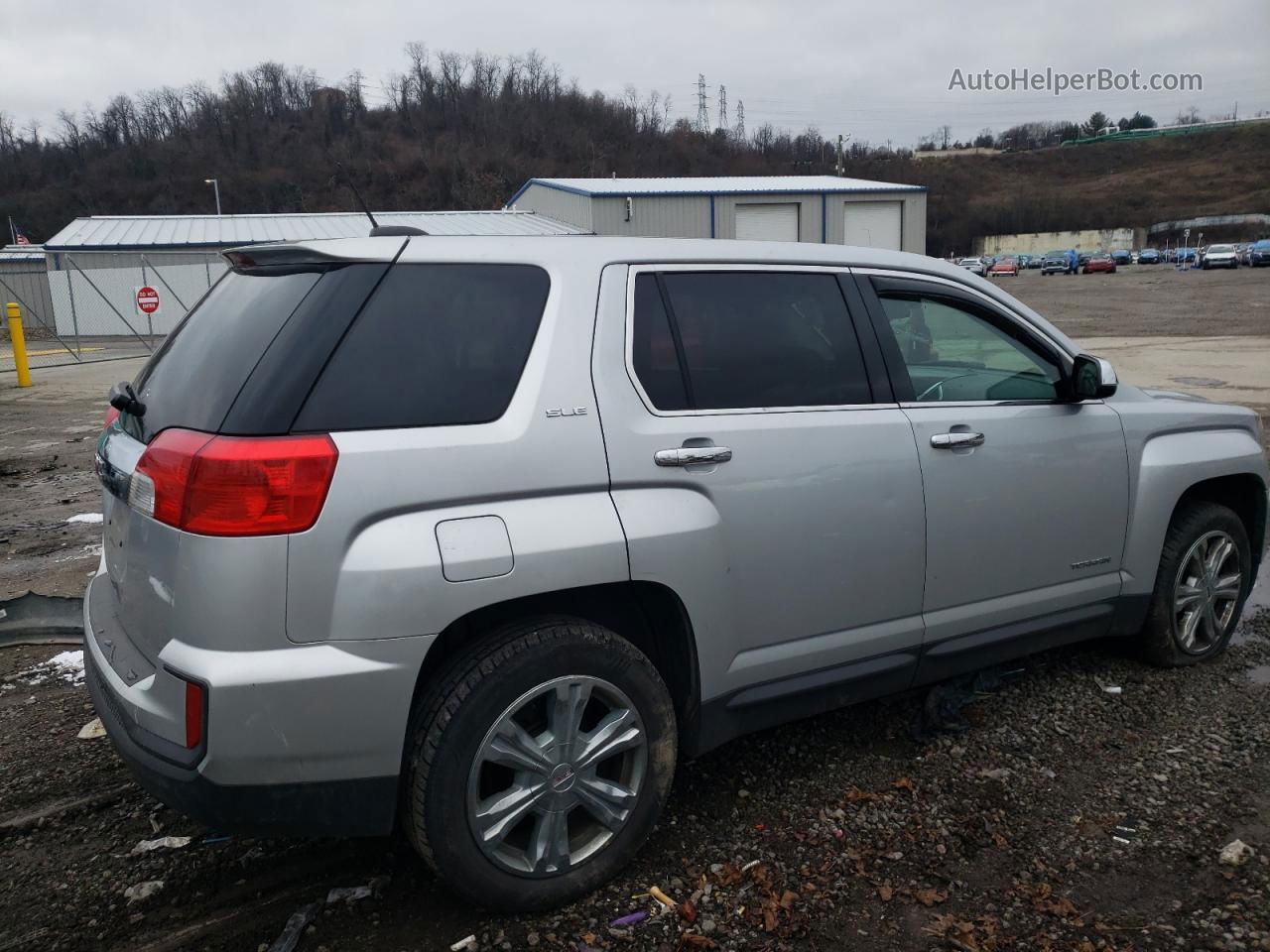 2017 Gmc Terrain Sle Silver vin: 2GKALMEK2H6353215