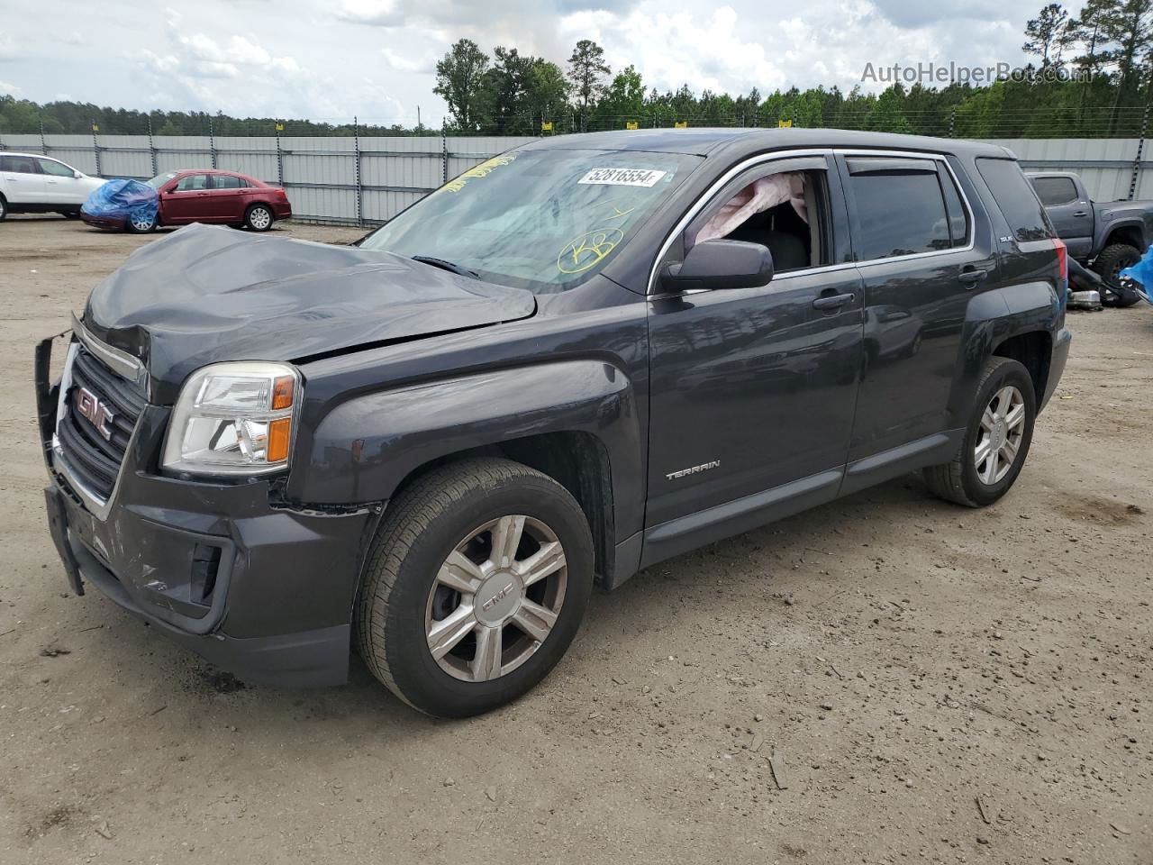 2016 Gmc Terrain Sle Black vin: 2GKALMEK3G6103156