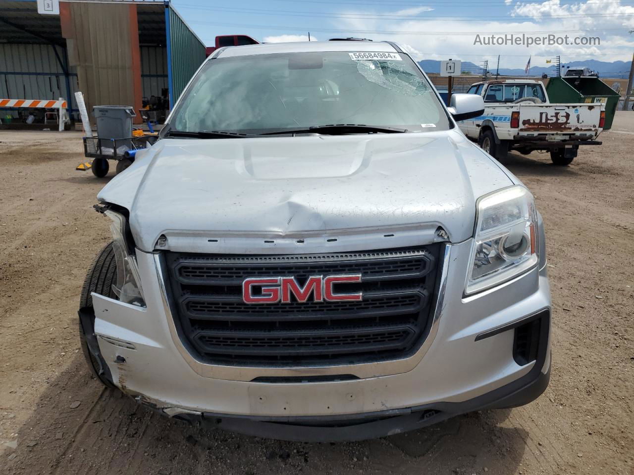 2016 Gmc Terrain Sle Серебряный vin: 2GKALMEK3G6329309