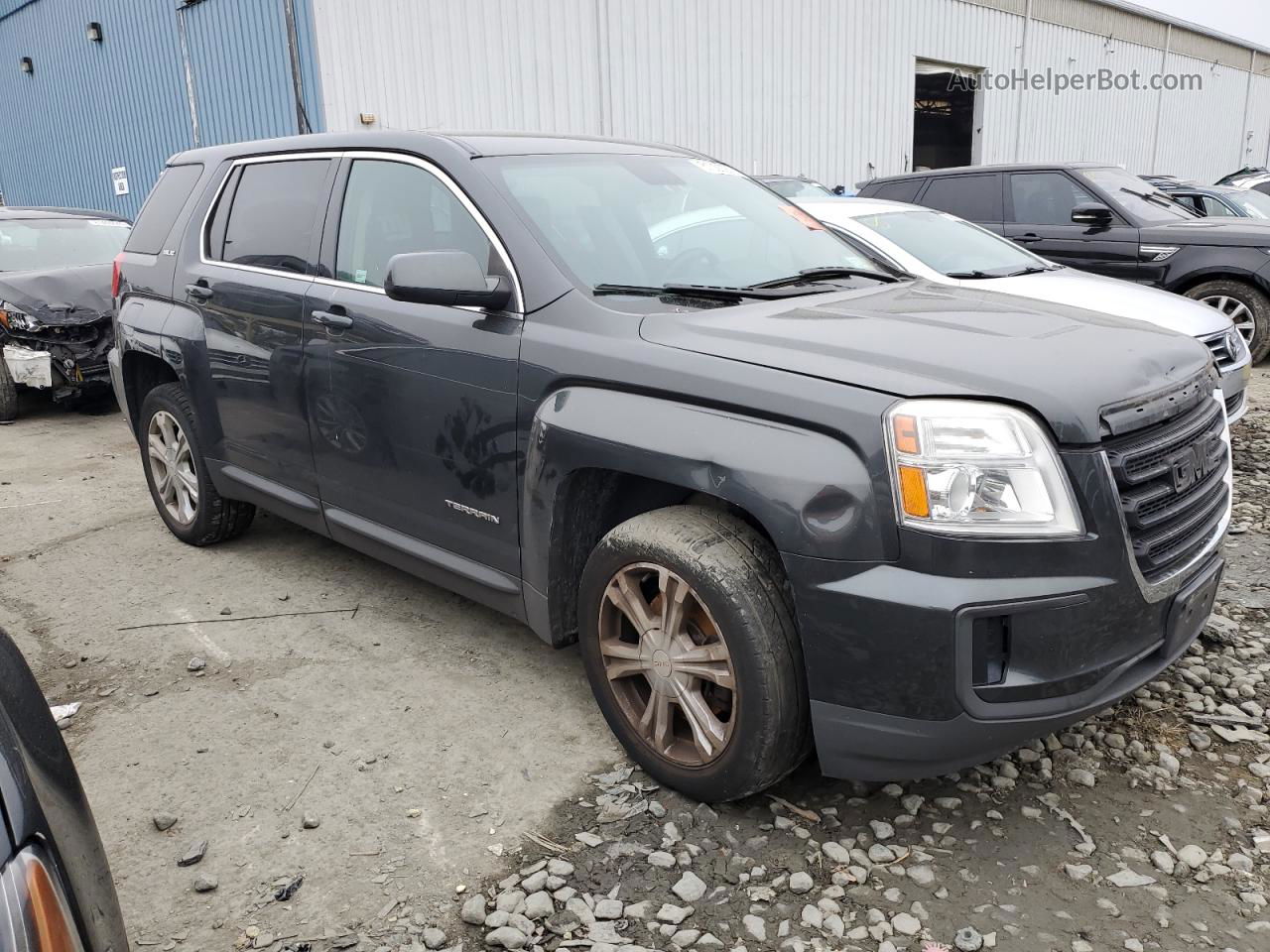 2017 Gmc Terrain Sle Черный vin: 2GKALMEK3H6275592