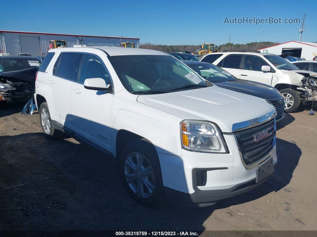 2017 Gmc Terrain Sle-1 White vin: 2GKALMEK3H6284891