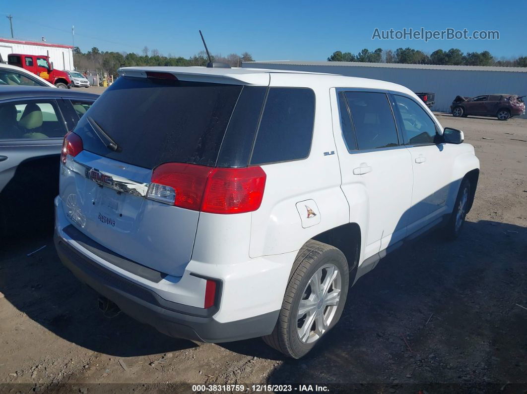 2017 Gmc Terrain Sle-1 White vin: 2GKALMEK3H6284891