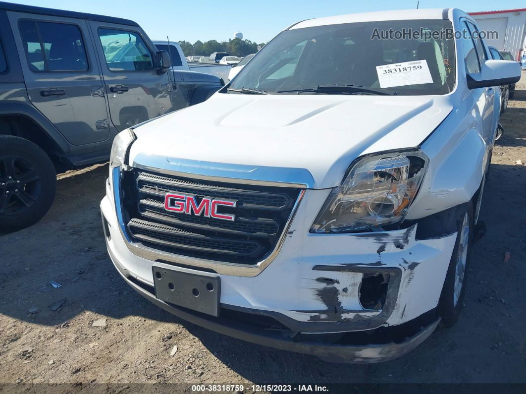 2017 Gmc Terrain Sle-1 White vin: 2GKALMEK3H6284891