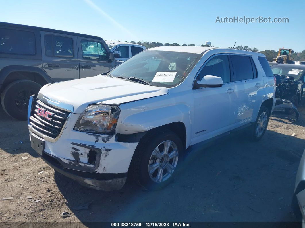 2017 Gmc Terrain Sle-1 White vin: 2GKALMEK3H6284891