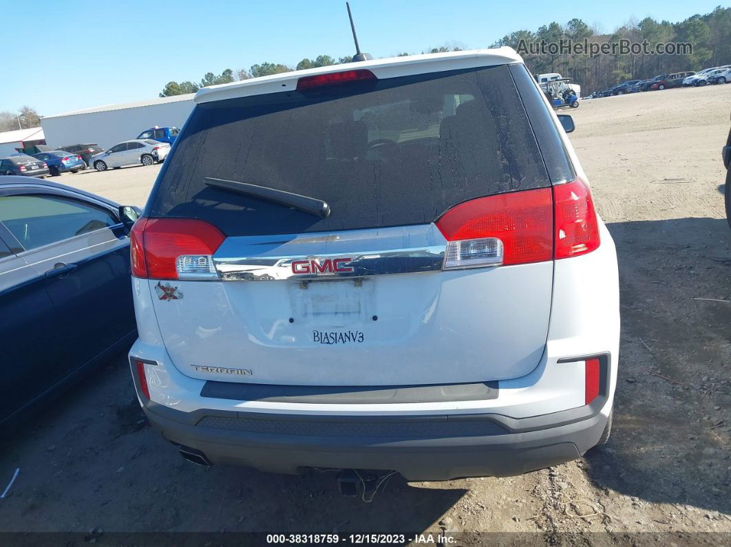 2017 Gmc Terrain Sle-1 White vin: 2GKALMEK3H6284891