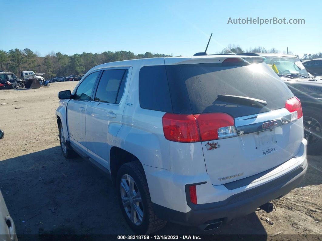 2017 Gmc Terrain Sle-1 White vin: 2GKALMEK3H6284891