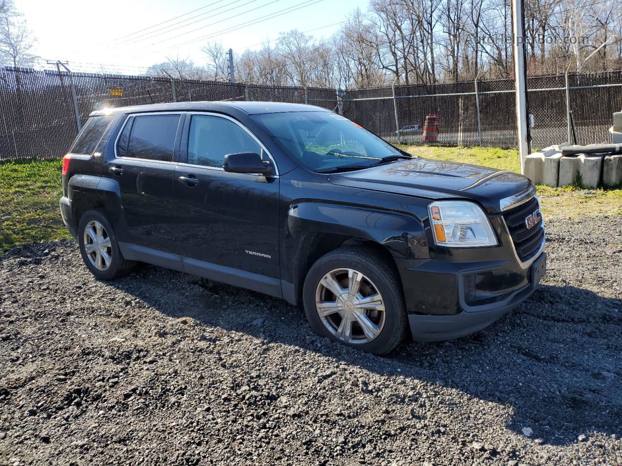 2017 Gmc Terrain Sle Black vin: 2GKALMEK3H6293039