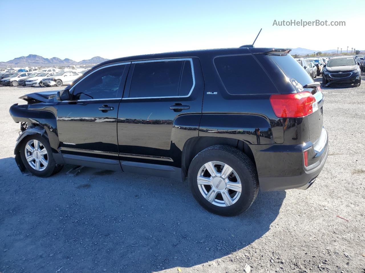 2016 Gmc Terrain Sle Black vin: 2GKALMEK4G6135551