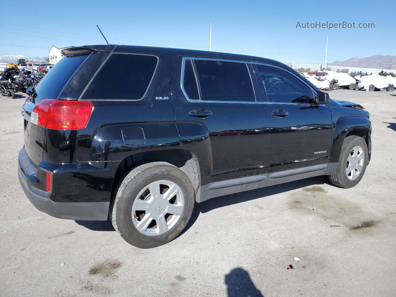 2016 Gmc Terrain Sle Black vin: 2GKALMEK4G6135551