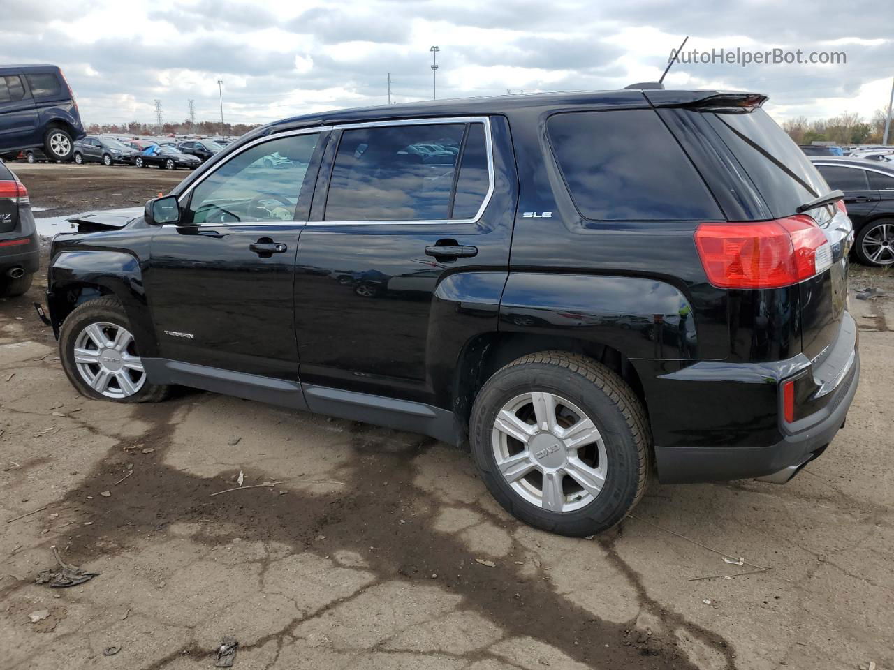 2016 Gmc Terrain Sle Black vin: 2GKALMEK4G6142807