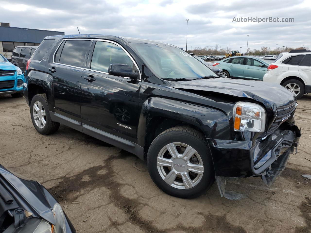 2016 Gmc Terrain Sle Black vin: 2GKALMEK4G6142807