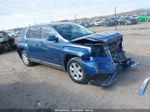 2016 Gmc Terrain Sle-1 Blue vin: 2GKALMEK4G6167528