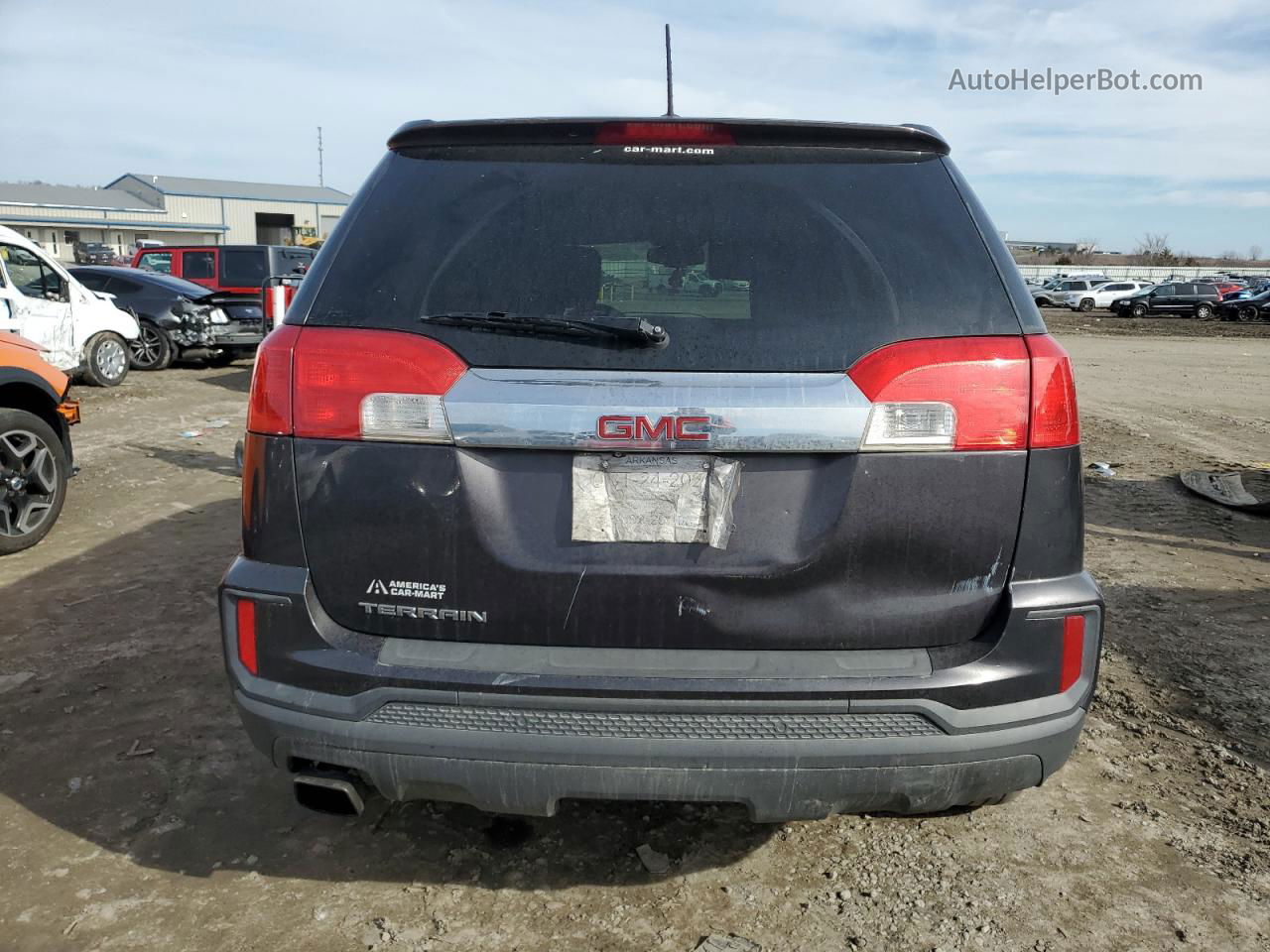 2016 Gmc Terrain Sle Серый vin: 2GKALMEK4G6252644