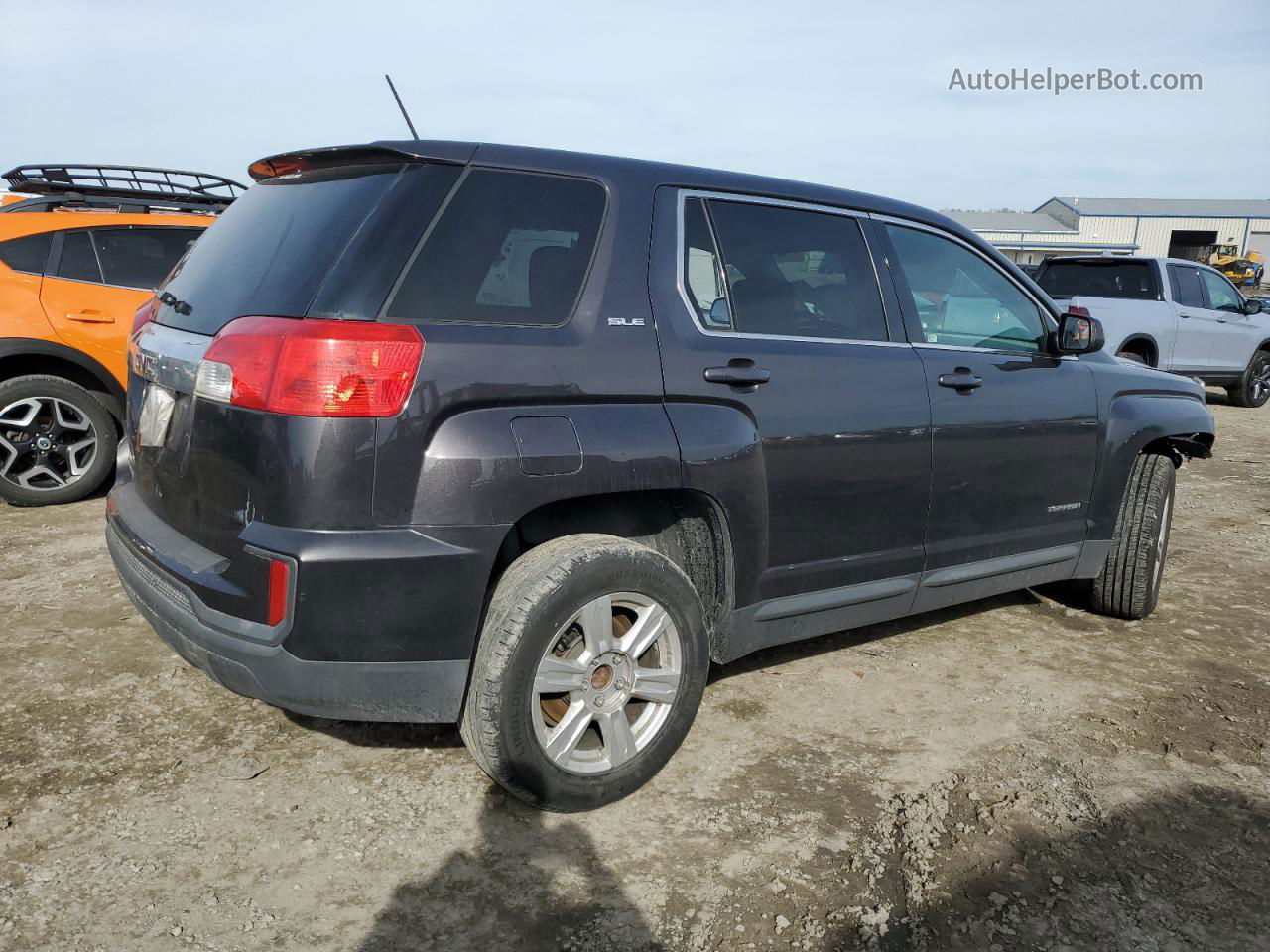 2016 Gmc Terrain Sle Серый vin: 2GKALMEK4G6252644