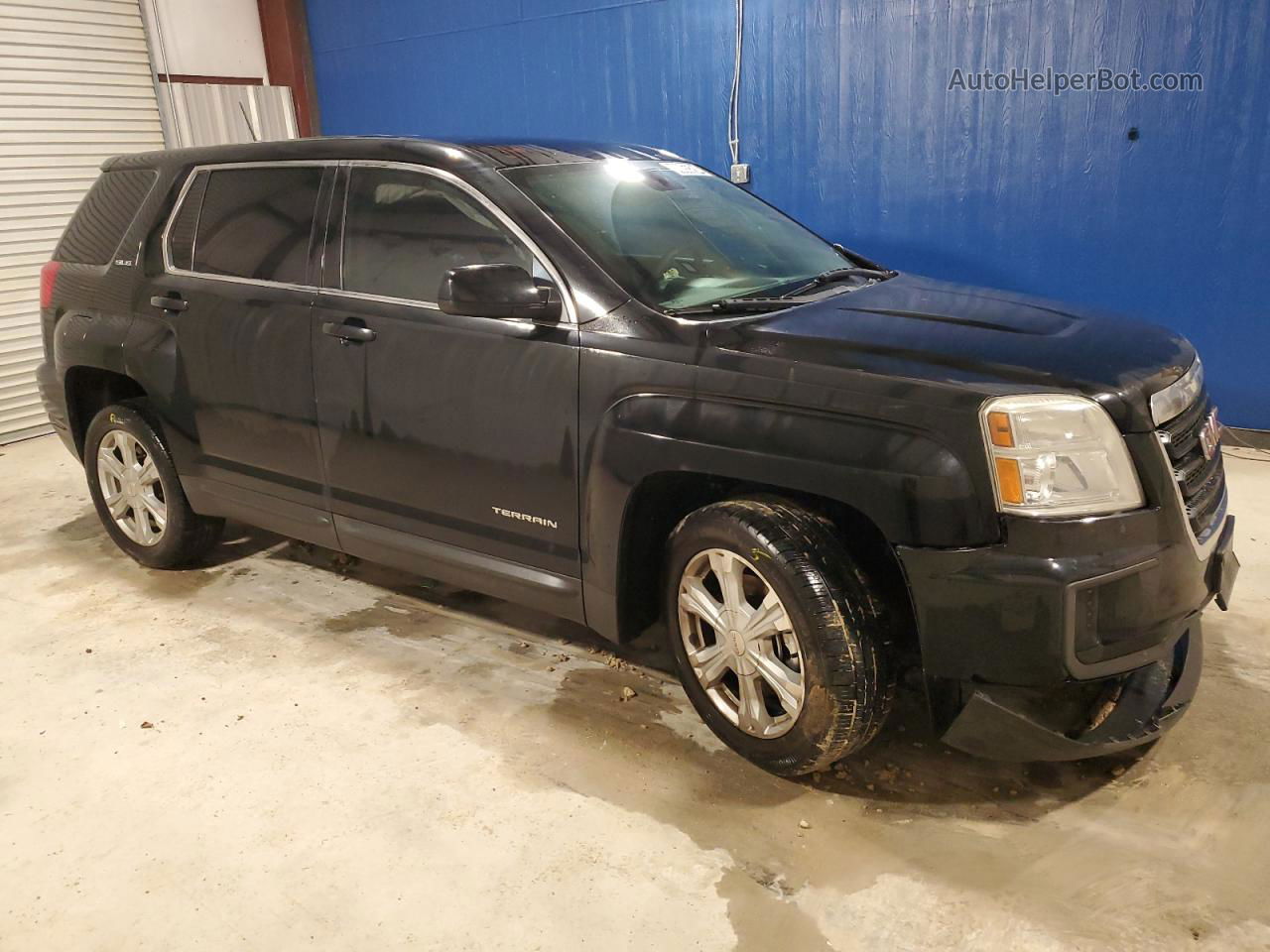 2017 Gmc Terrain Sle Black vin: 2GKALMEK4H6254394