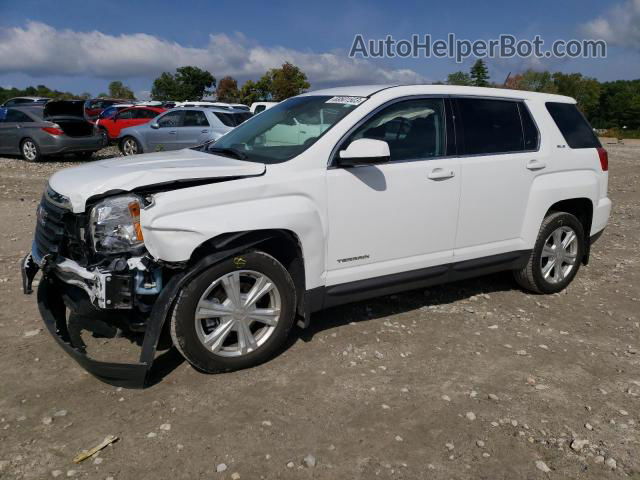 2017 Gmc Terrain Sle Белый vin: 2GKALMEK4H6315405