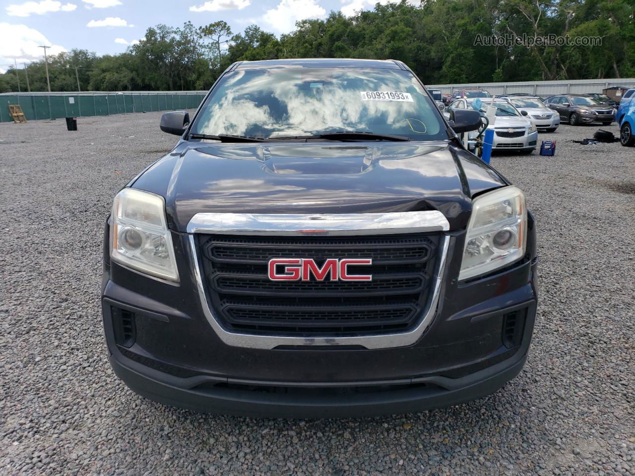 2016 Gmc Terrain Sle Gray vin: 2GKALMEK5G6303312