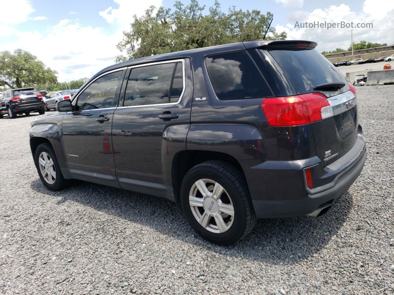 2016 Gmc Terrain Sle Gray vin: 2GKALMEK5G6303312