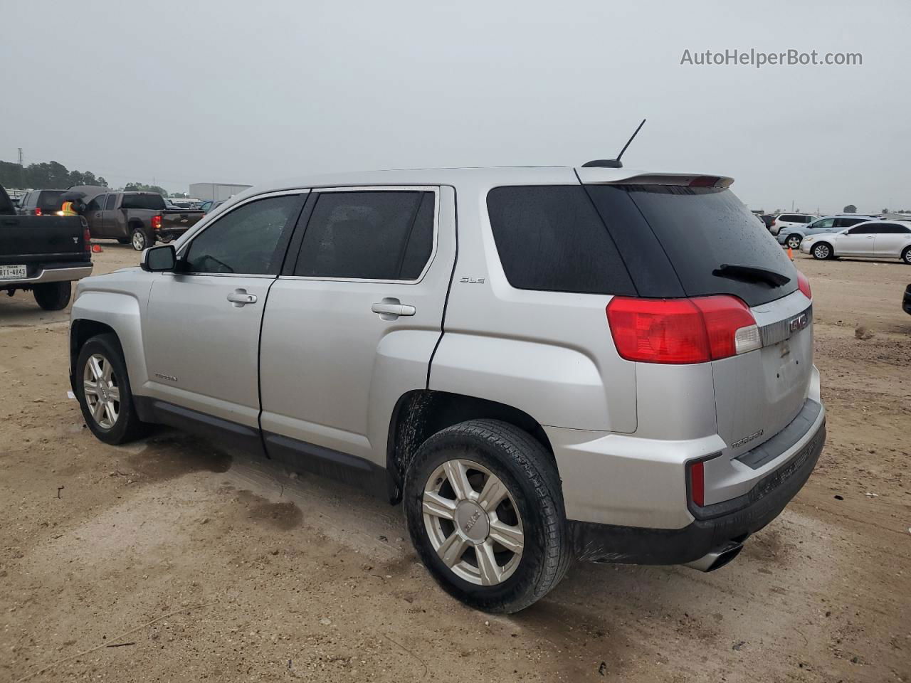 2016 Gmc Terrain Sle Silver vin: 2GKALMEK5G6332714