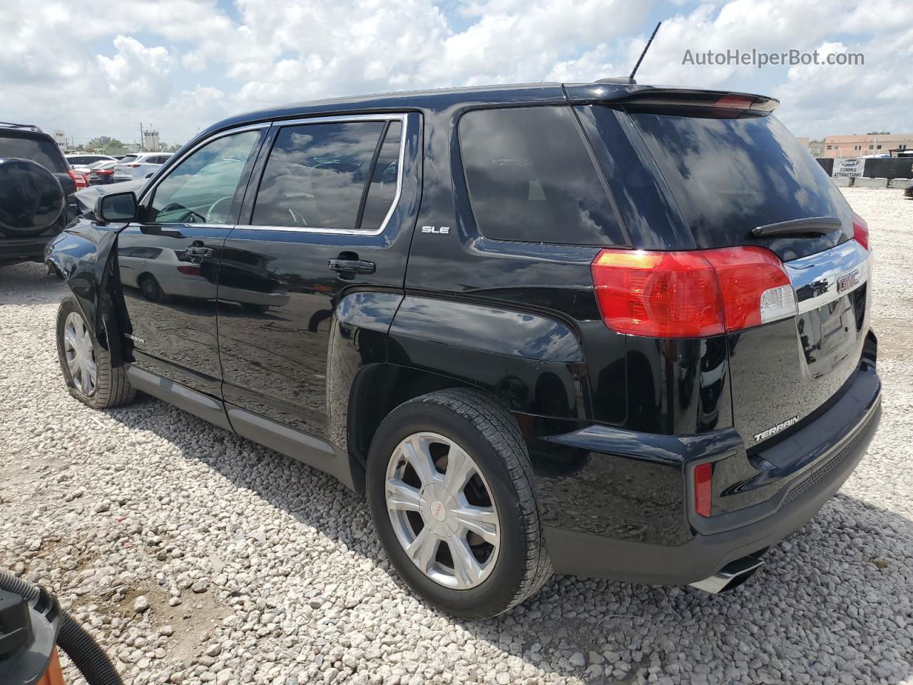 2017 Gmc Terrain Sle Black vin: 2GKALMEK5H6110692