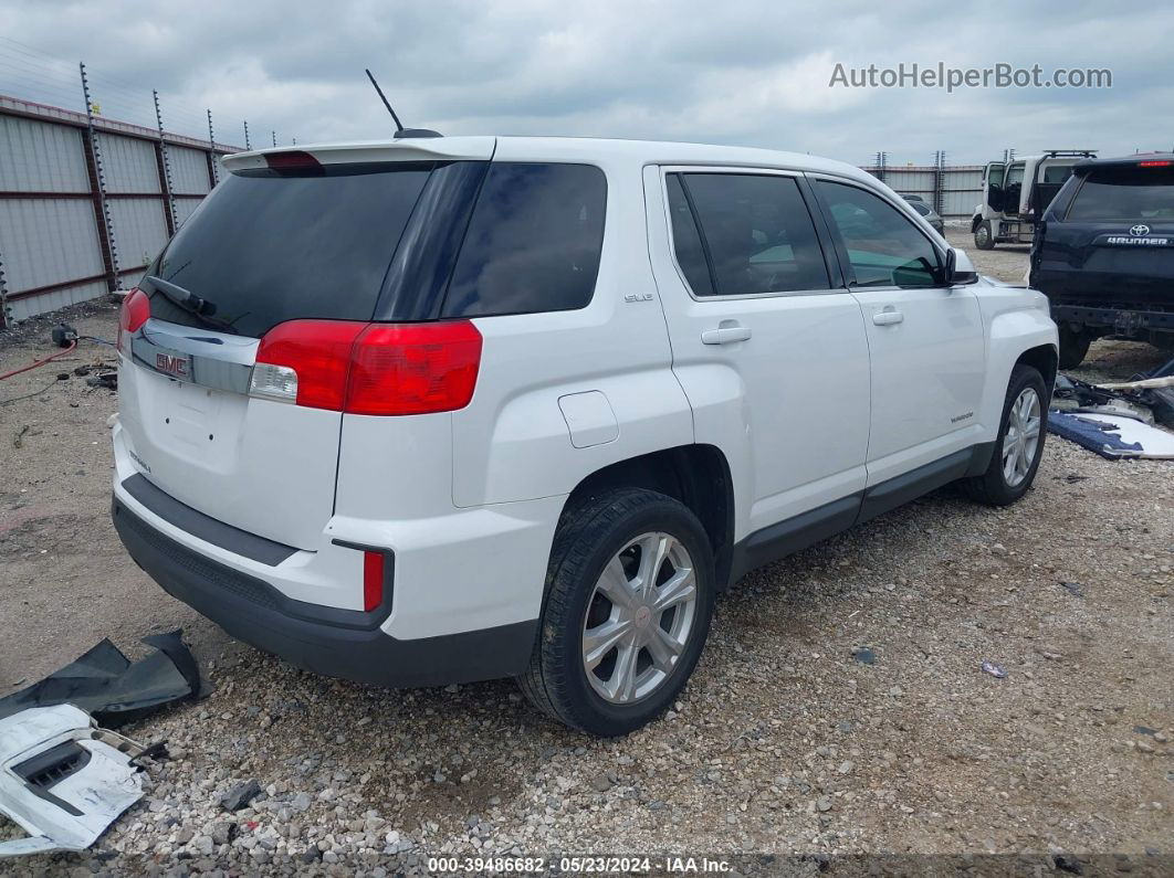 2017 Gmc Terrain Sle-1 White vin: 2GKALMEK5H6182105