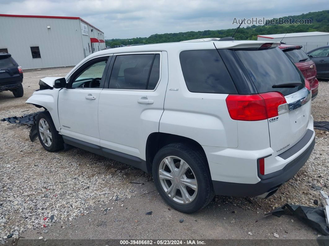 2017 Gmc Terrain Sle-1 White vin: 2GKALMEK5H6182105