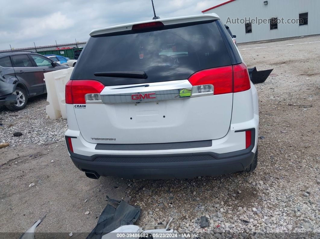 2017 Gmc Terrain Sle-1 White vin: 2GKALMEK5H6182105