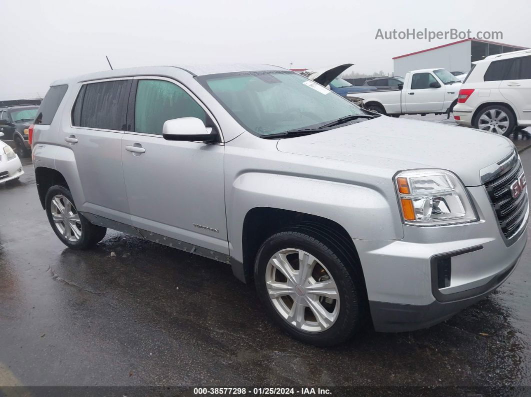 2017 Gmc Terrain Sle-1 Silver vin: 2GKALMEK5H6243002