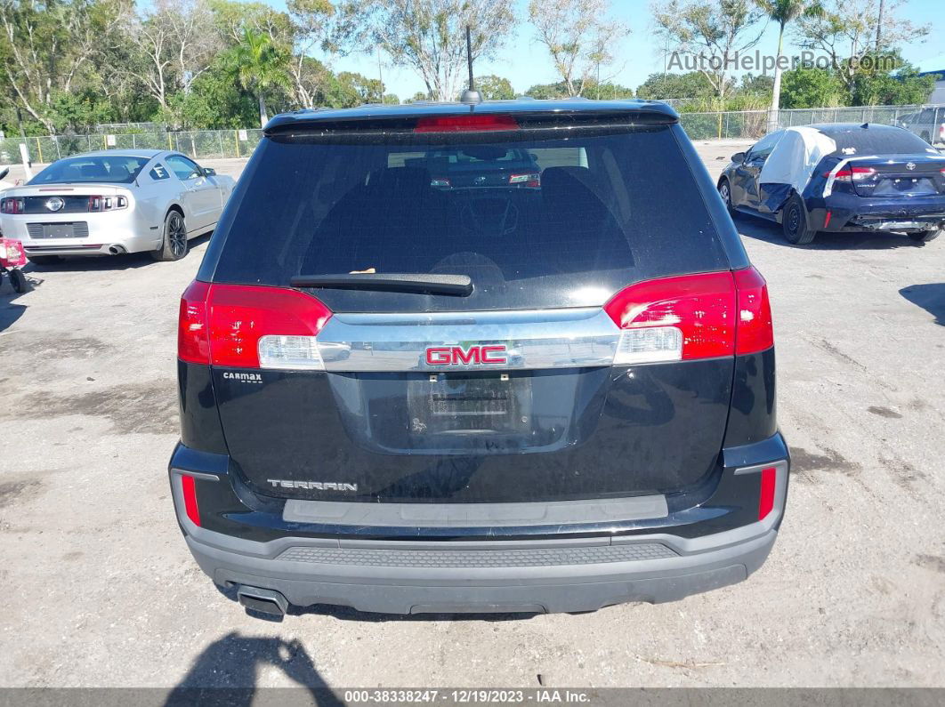 2017 Gmc Terrain Sle-1 Black vin: 2GKALMEK5H6342063