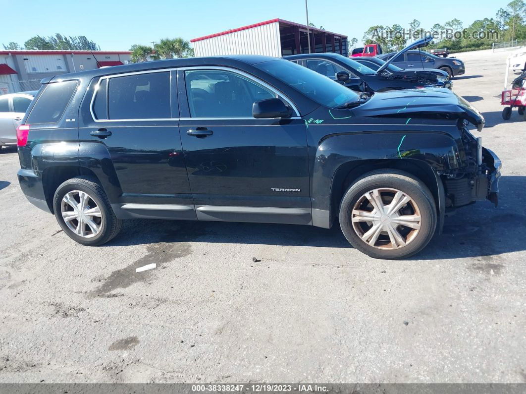 2017 Gmc Terrain Sle-1 Black vin: 2GKALMEK5H6342063