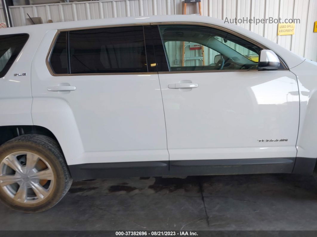 2017 Gmc Terrain Sle White vin: 2GKALMEK5H6347070