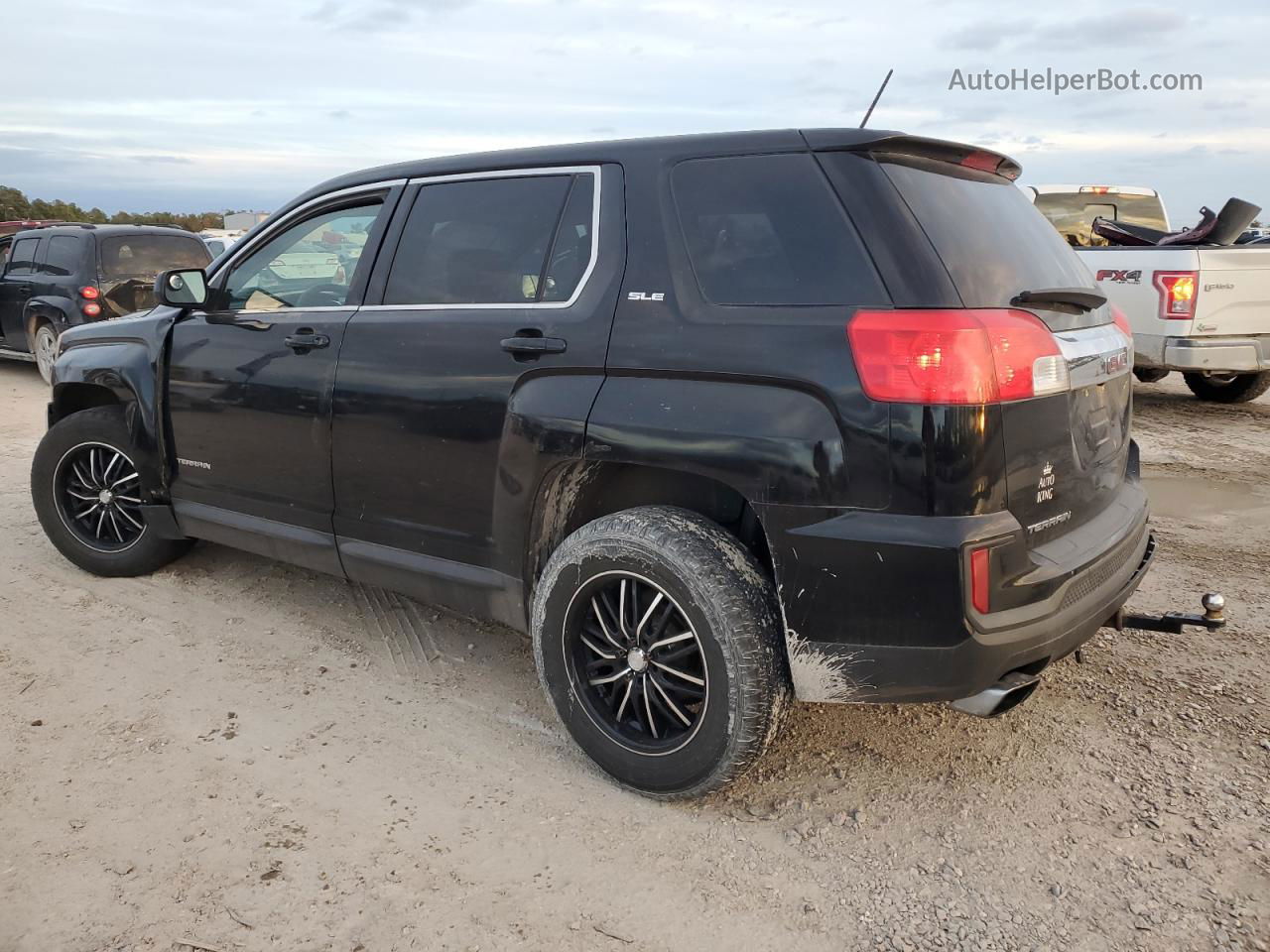 2016 Gmc Terrain Sle Черный vin: 2GKALMEK6G6197050