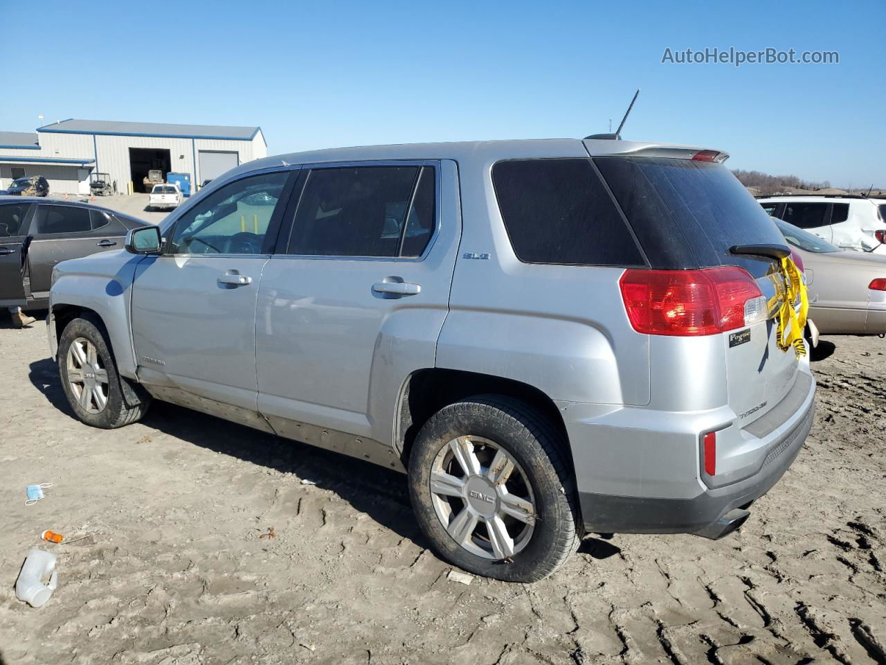 2016 Gmc Terrain Sle Silver vin: 2GKALMEK6G6198540