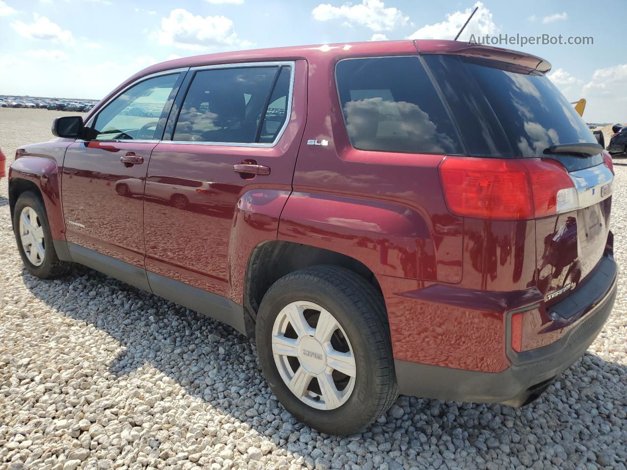 2016 Gmc Terrain Sle Maroon vin: 2GKALMEK6G6353409