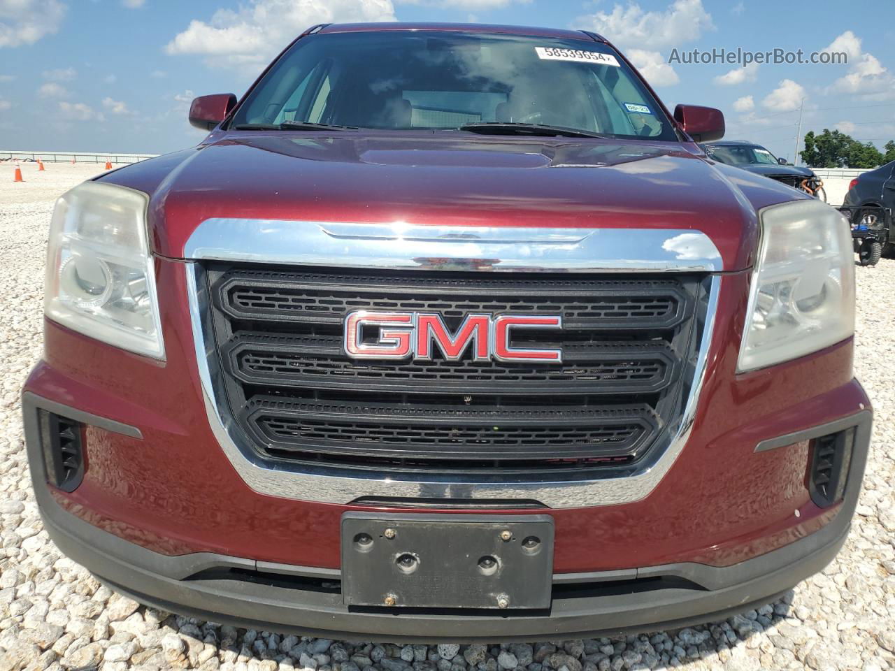 2016 Gmc Terrain Sle Maroon vin: 2GKALMEK6G6353409