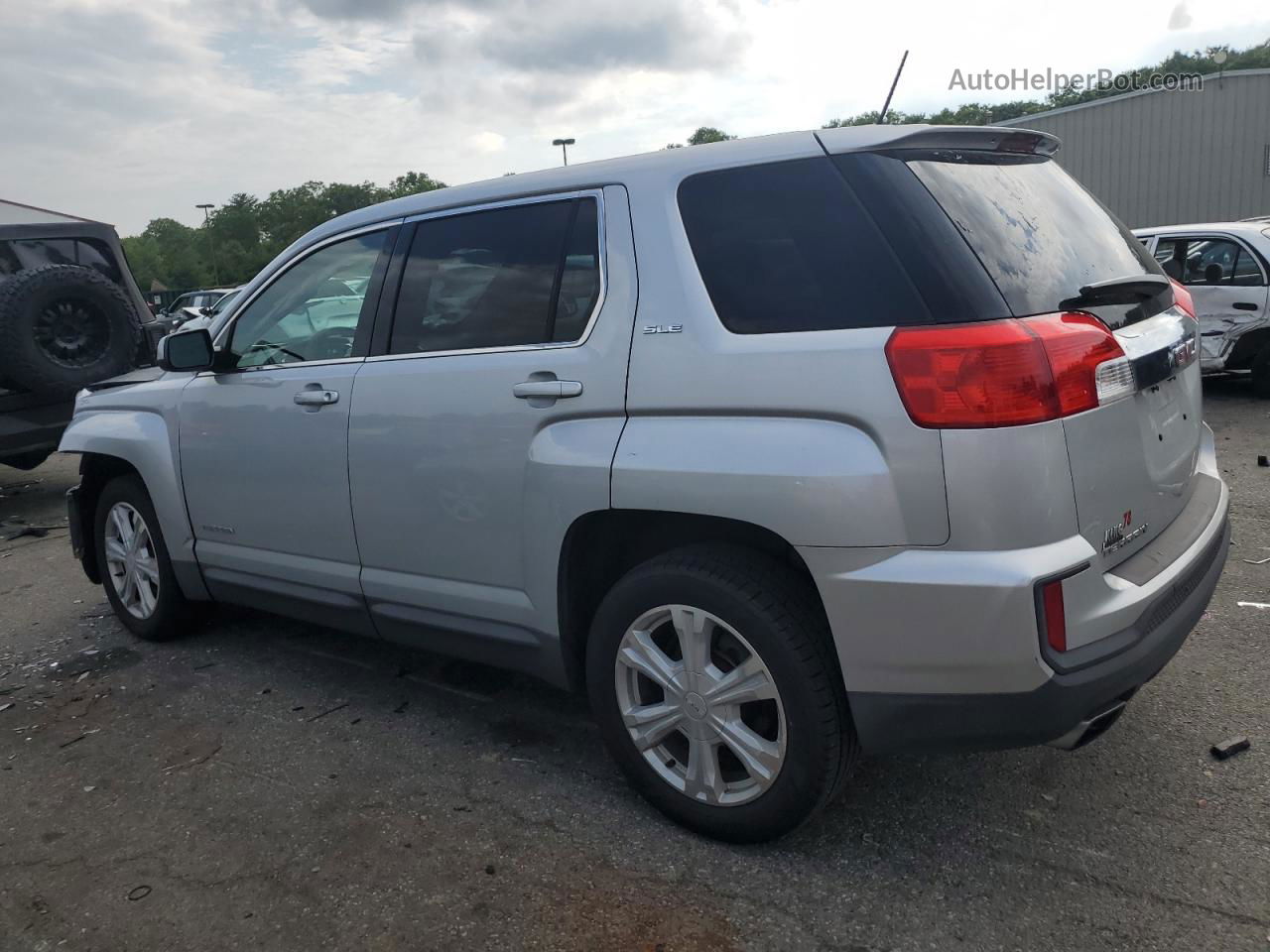 2017 Gmc Terrain Sle Silver vin: 2GKALMEK6H6216603