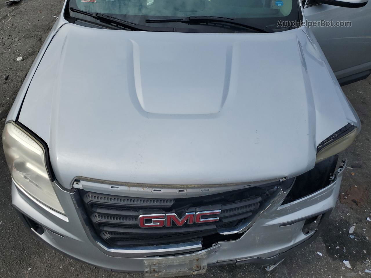 2017 Gmc Terrain Sle Серебряный vin: 2GKALMEK6H6216603