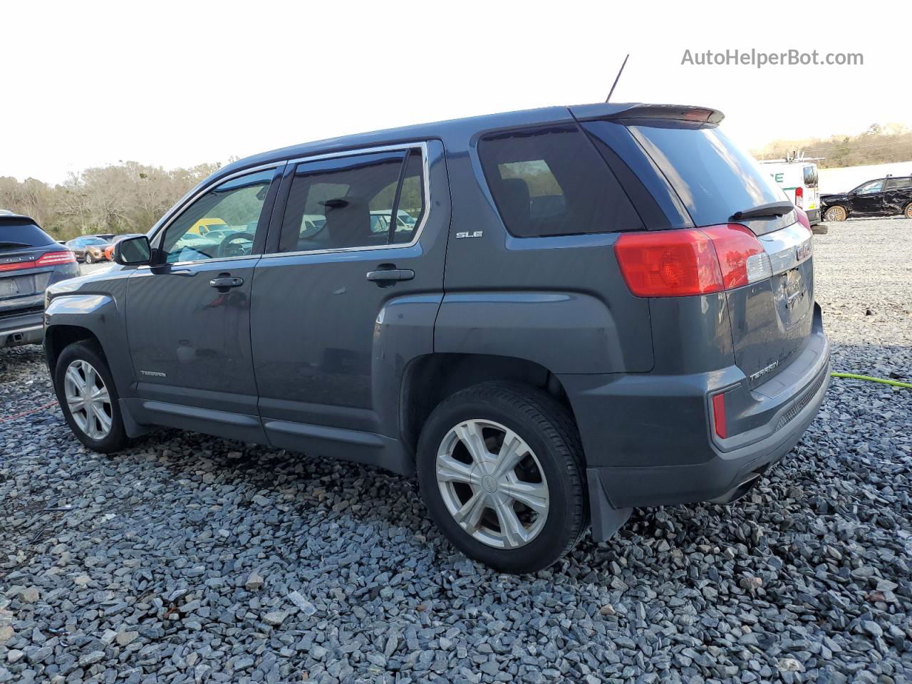 2017 Gmc Terrain Sle Серый vin: 2GKALMEK6H6269866