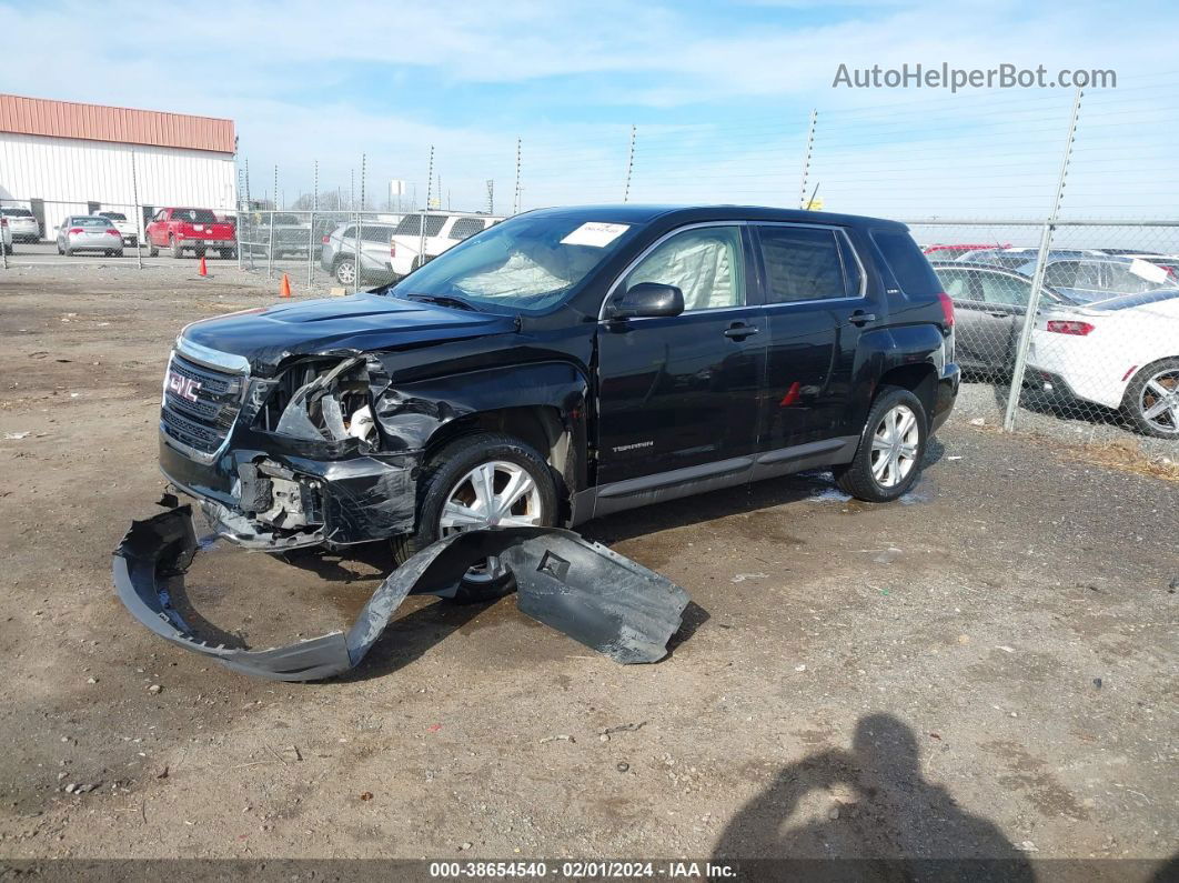 2017 Gmc Terrain Sle-1 Black vin: 2GKALMEK6H6283895