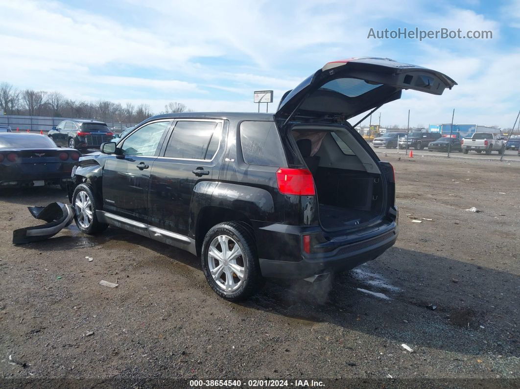 2017 Gmc Terrain Sle-1 Black vin: 2GKALMEK6H6283895