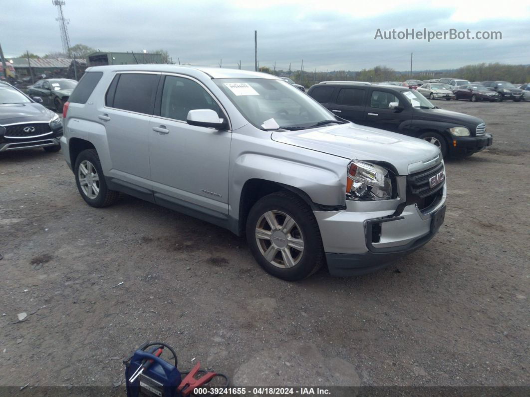 2016 Gmc Terrain Sle-1 Silver vin: 2GKALMEK7G6213563