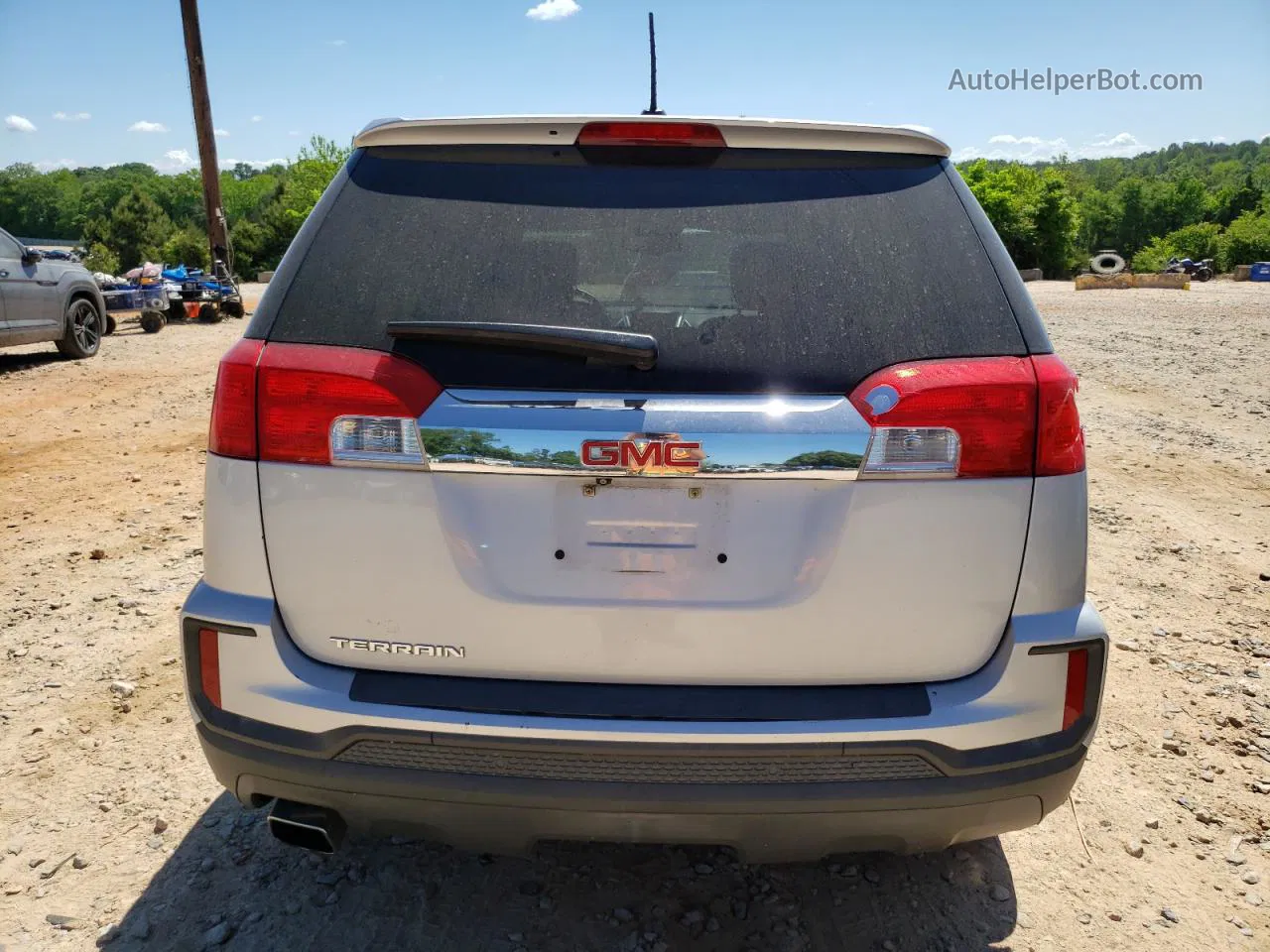 2016 Gmc Terrain Sle Silver vin: 2GKALMEK7G6266635