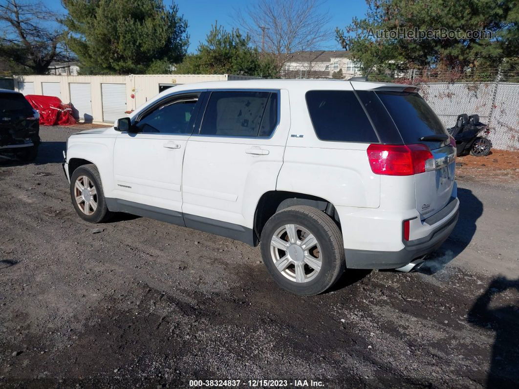 2016 Gmc Terrain Sle-1 White vin: 2GKALMEK7G6311864