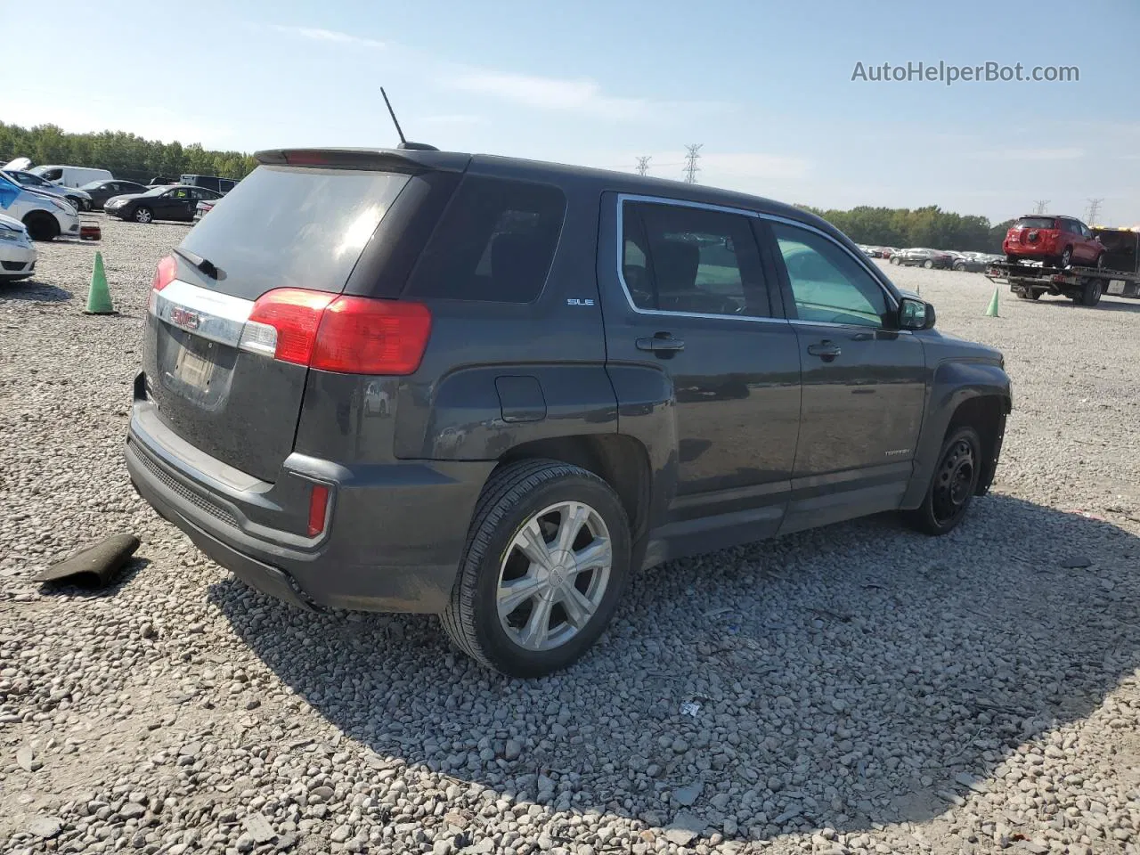 2017 Gmc Terrain Sle Charcoal vin: 2GKALMEK7H6153687