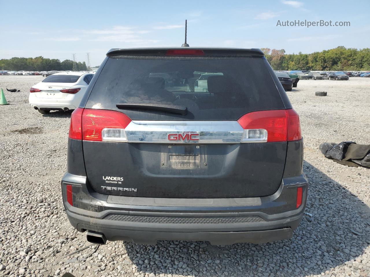 2017 Gmc Terrain Sle Charcoal vin: 2GKALMEK7H6153687