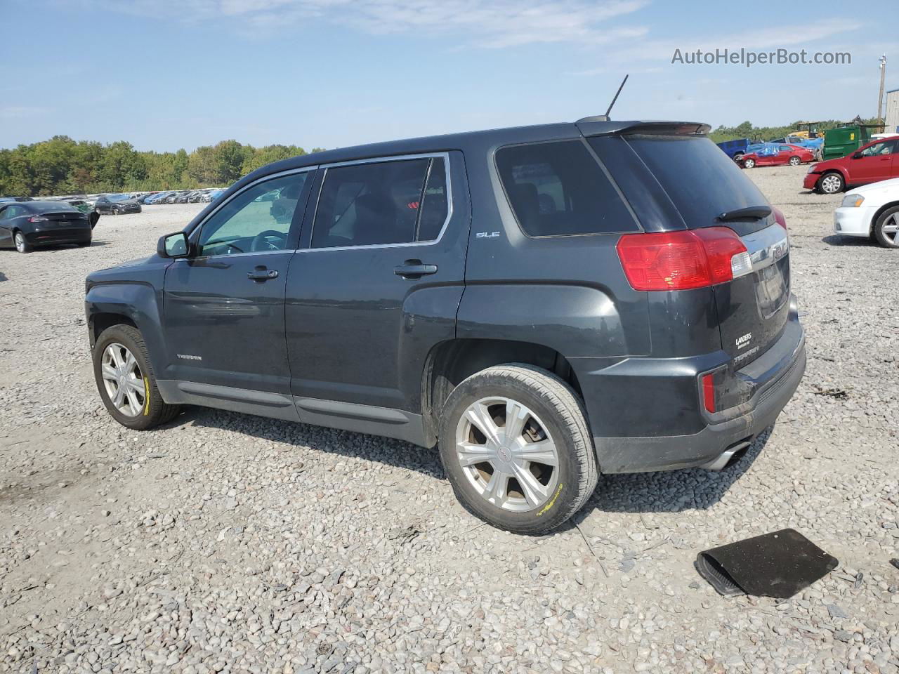 2017 Gmc Terrain Sle Угольный vin: 2GKALMEK7H6153687